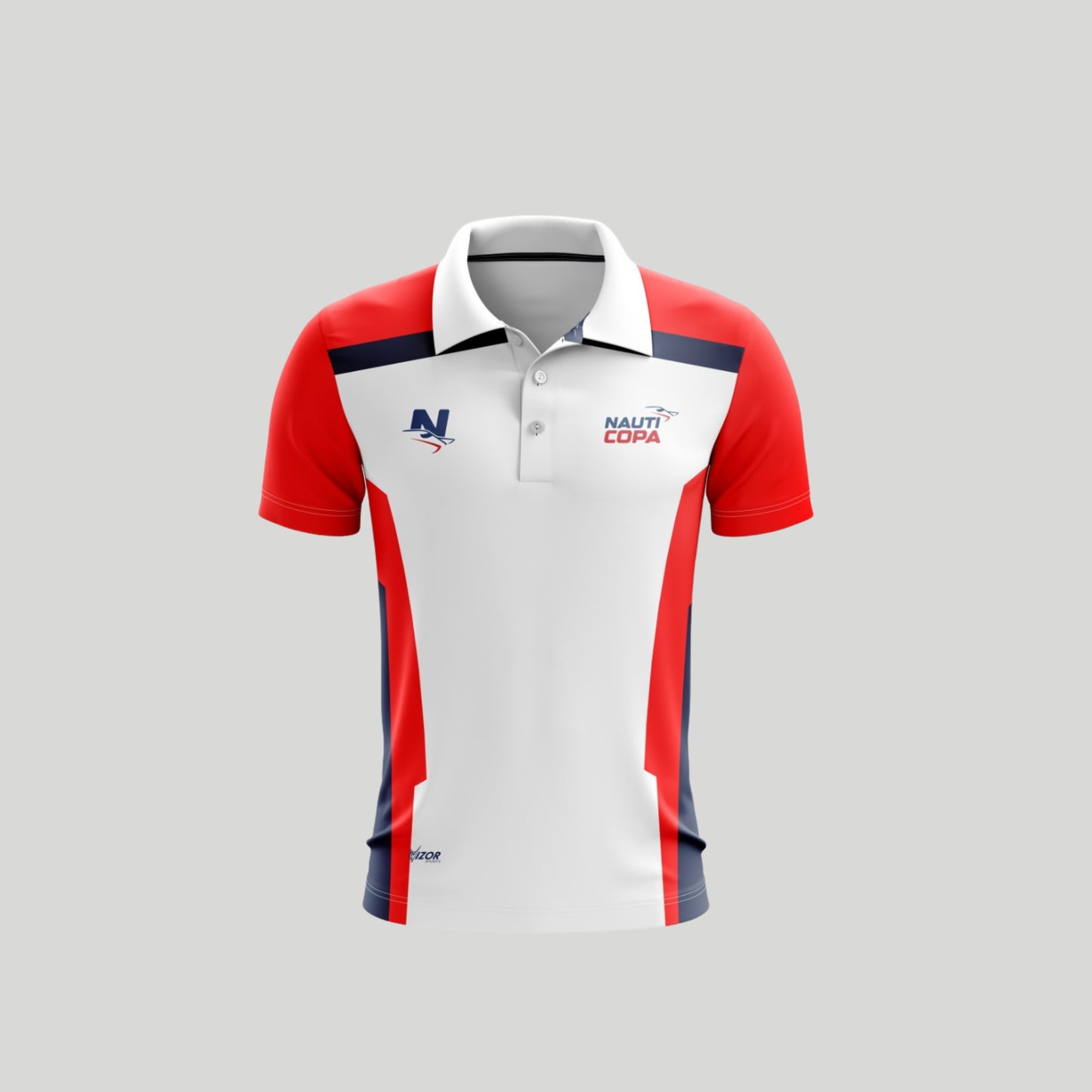 Camiseta Nauticopa 2024 | Tipo Polo Blanca